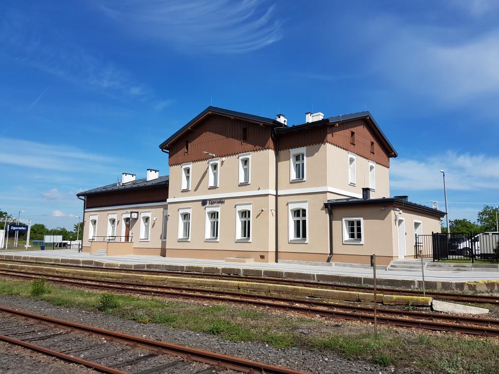 Dworzec kolejowy w Zgorzelcu po modernizacji