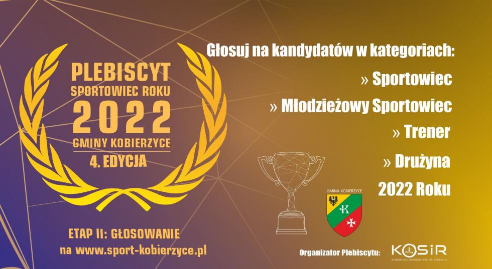 4. Plebiscyt Sportu Gminy Kobierzyce